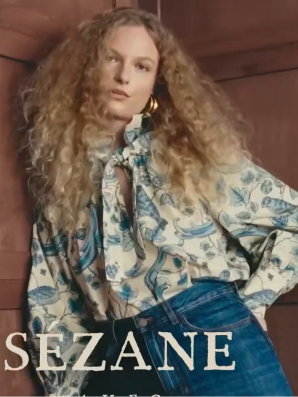 HILLIS BLOUSE - SÉZANE X ANTOINETTE POISSON